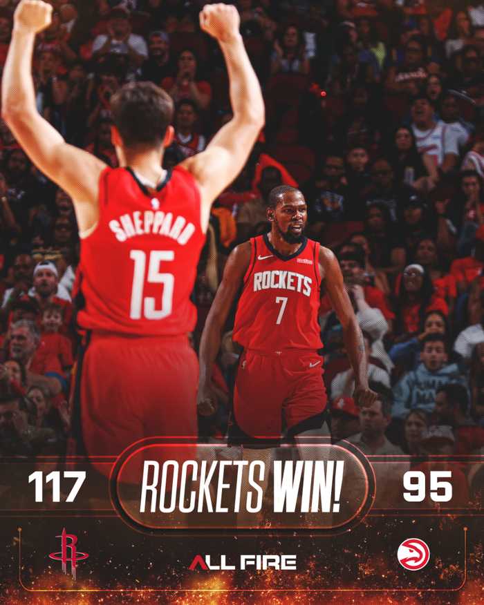 火箭7喜临门！谢泼德将继续先发 伊森8战首记三分 乌度卡助KD破包夹